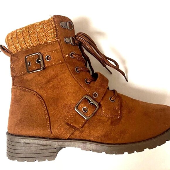 Olivia & Kate - New York - Leanna Women's Hiking Boot Brown Size 7.5 - Picture 3 of 9